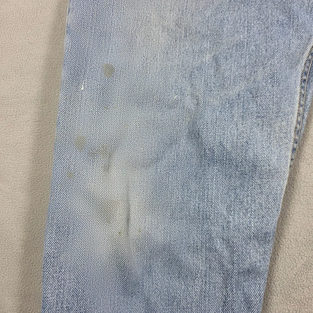 Levi's Jeans Mens W36 L30 Blue Straight Leg Regular Fit 505 Light Wash